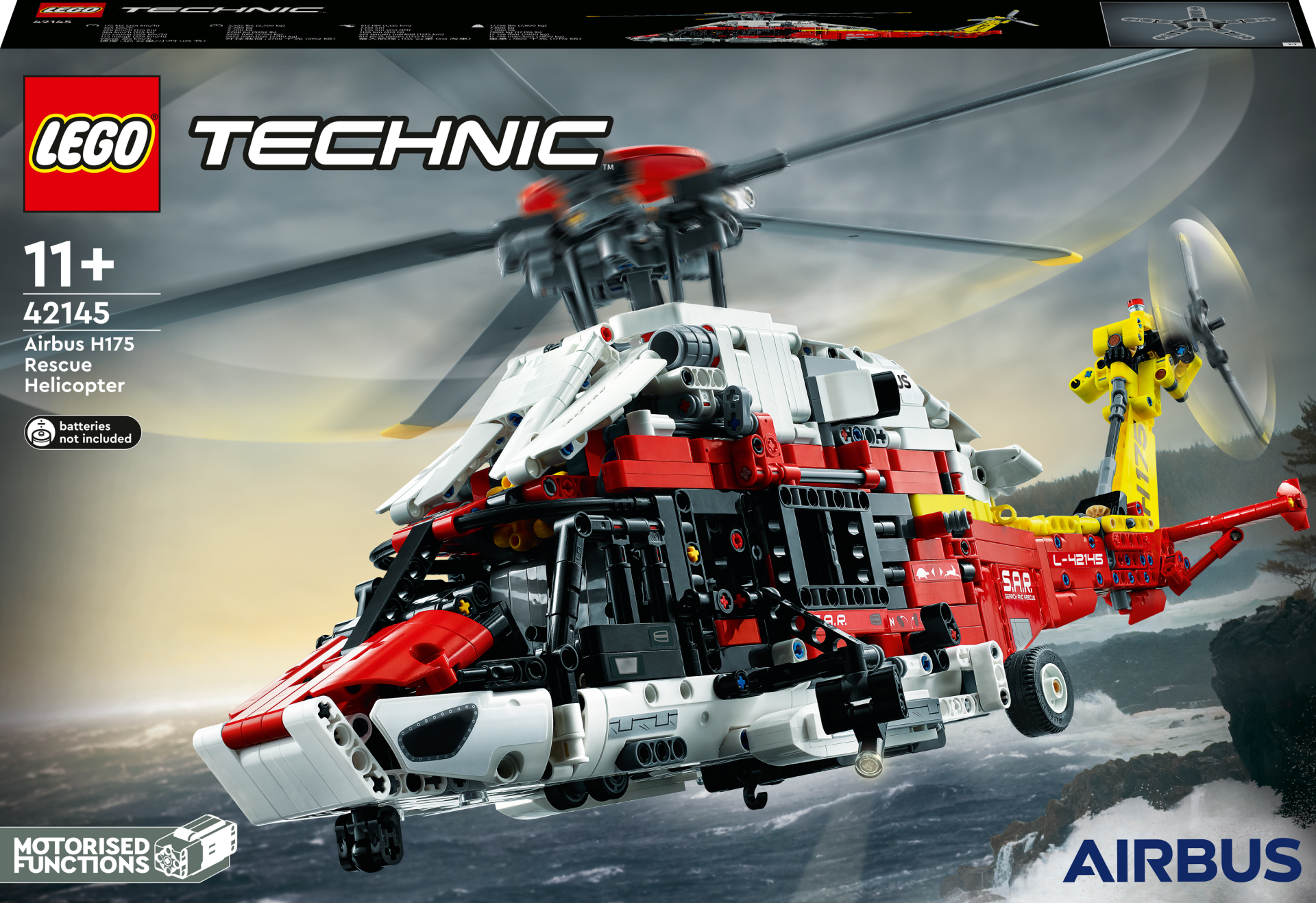 LEGO Technic Airbus H175 Kurtarma Helikopteri 42145