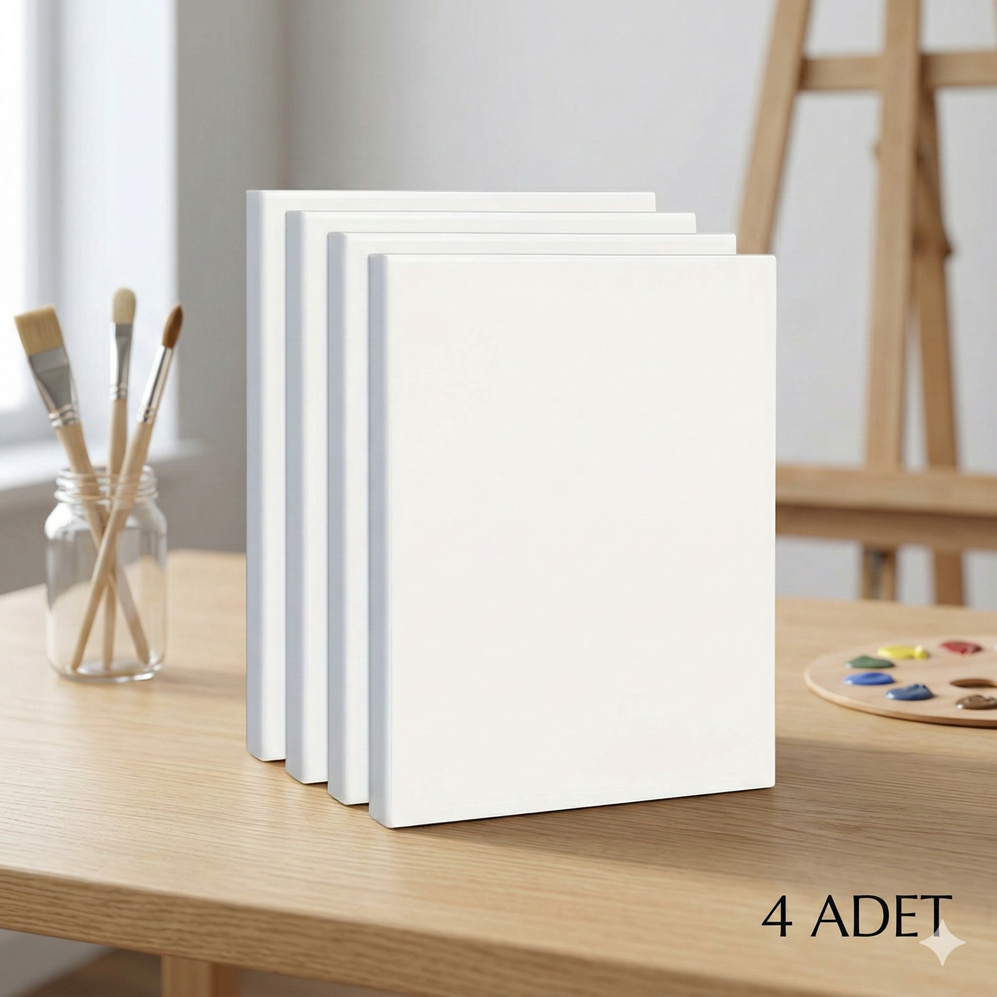 ART PONART 14X14CM UNİVERSAL TUVAL 4 ADET