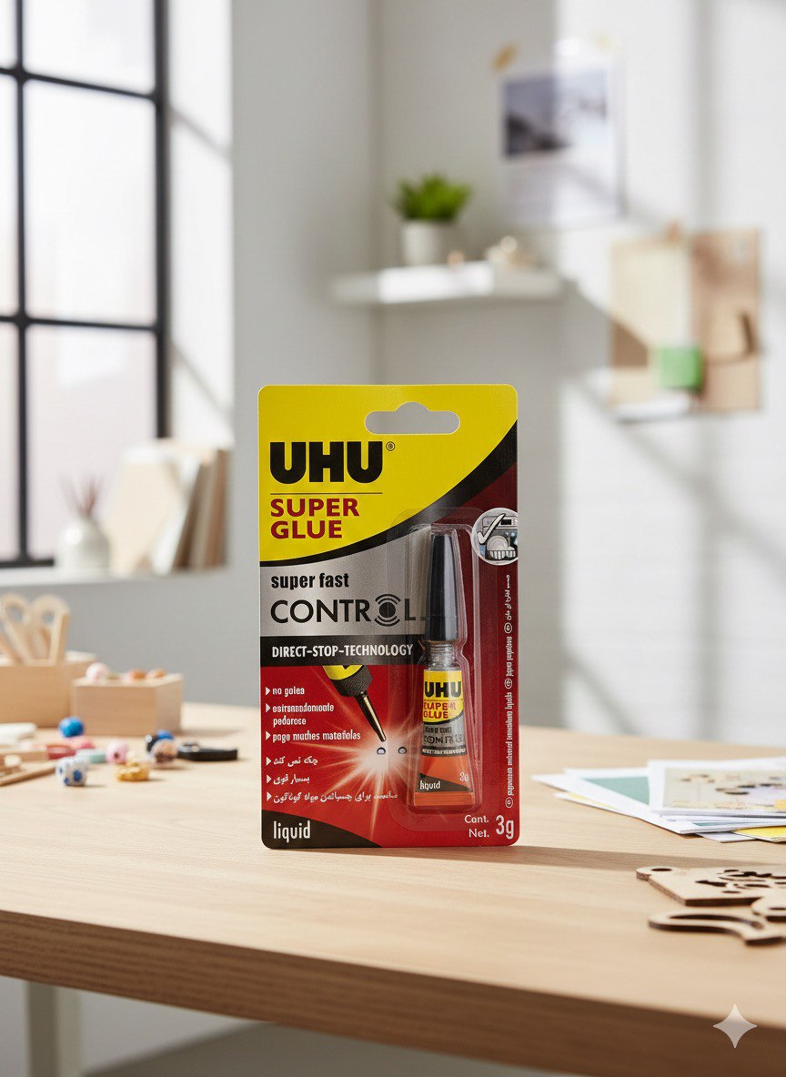 Uhu Super Glue Japon Yapıştırıcı 3 gr Blister