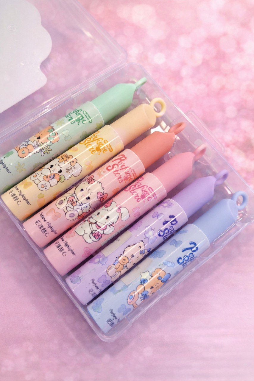 Parfüm Kokulu Highlighter Seti 6'lı